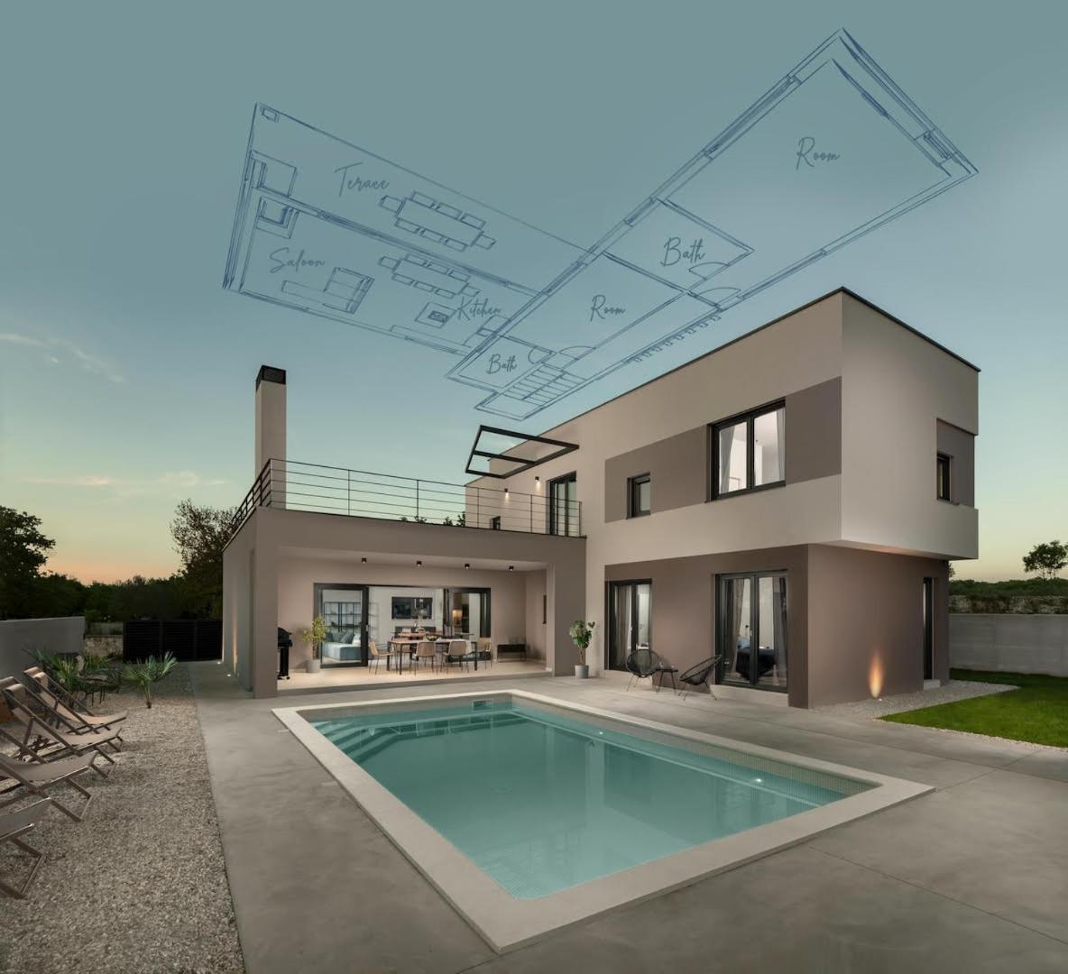 Villa 45 보드냔 외부 사진